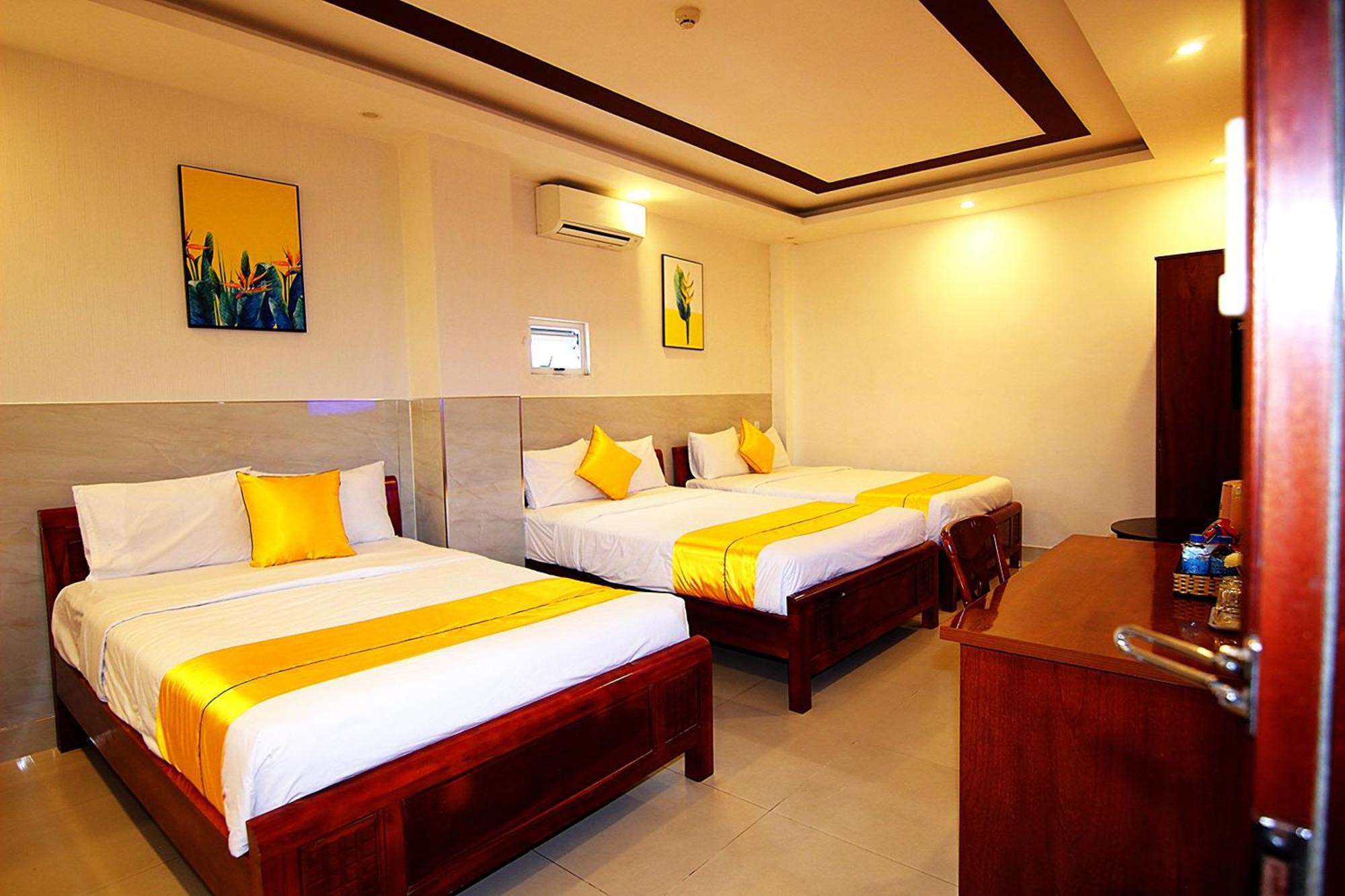 Khanh Vinh Hotel Da Nang Bagian luar foto