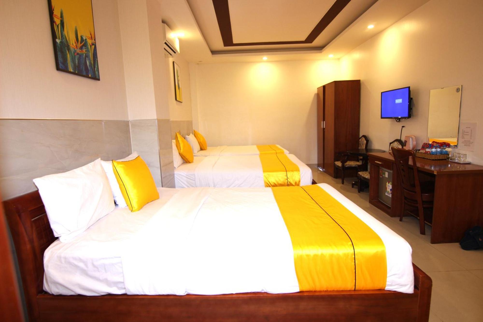 Khanh Vinh Hotel Da Nang Bagian luar foto
